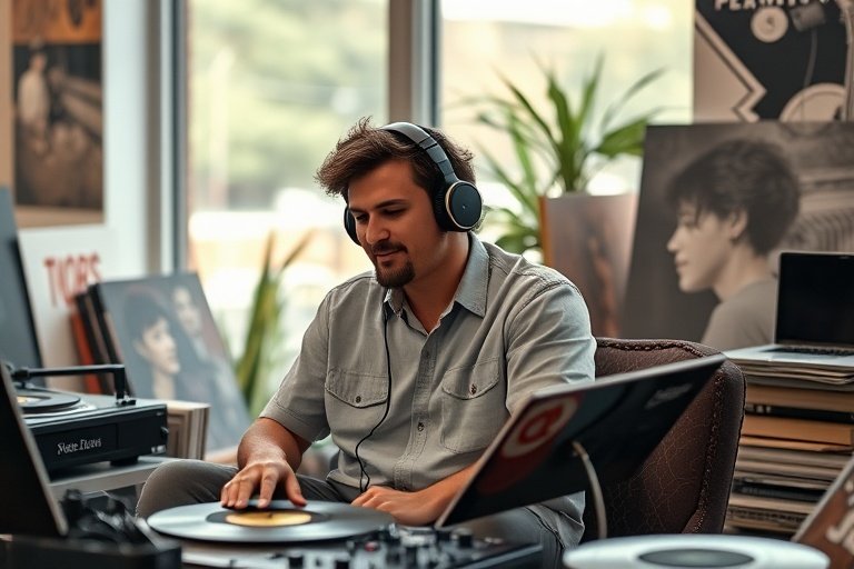 Music enthusiast using Deemix
